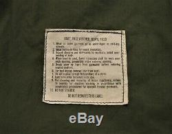Guerre Du Vietnam Us Air Force M65 Champ Jacket 1971 Medium Reg Original Excellent État