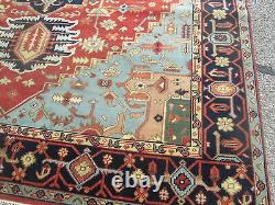 Handsome Serapi Design Salon Oriental Taille Carpet Excellent Condition 9 X 12