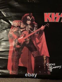 Kiss 1980 Australian Gene Simmons Showbag Aucoin Excellent État Rare