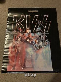 Kiss 1980 Australian Gene Simmons Showbag Aucoin Excellent État Rare