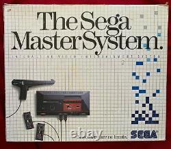 Le Système Sega Master, En Boîte Originale, 1987, En Excellent État De Fonctionnement