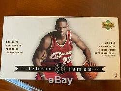 Lebron James 2003 Upper Deck 32 Rookie Card Box Set Ouvert Excellent Etat
