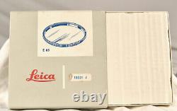 Leica 13331 J Filtre / Uva / Boîte D'origine / Allemagne / E85 / Excellent État