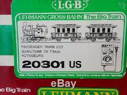 Lgb 20301 Us Train De Voyageurs Complet Withoriginal Box-excellent État