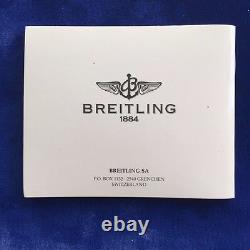 Livret Automatique Breitling Chrono Colt 100% Original En Excellent État