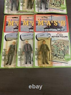 Lot de 6 figurines MASH MASH 4077 sur cartes originales en excellent état