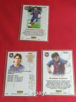 Messi Rookie 2004-05 Trilogie Megacracks Panini Barça Campio Excellent État