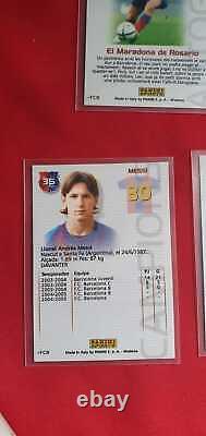 Messi Rookie 2004-05 Trilogie Megacracks Panini Barça Campio Excellent État