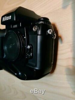Nikon F4s Excellent État + Mf-22 Retour Données Avec Boite D'origine + Instructions