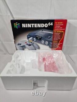Nintendo 64 Box And Foam Insert Only Excellent État Avec Les Sacs D'origine