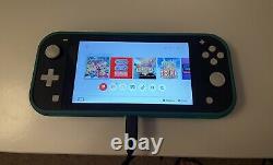 Nintendo Switch Lite Grey Excellent État + Boîte D'origine Chargeur Grip Case