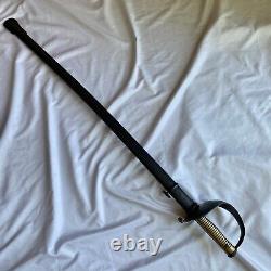 Original 1880s Brésilian Navy Sabre Sword Aec Excellent État