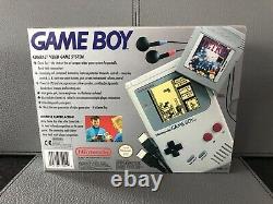 Original Nintendo Game Boy Console Boxed Avec Tetris Excellent État