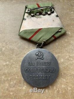 Partisan 1ème Premier Soviet Russie Urss Médaille Original Condition Excellente