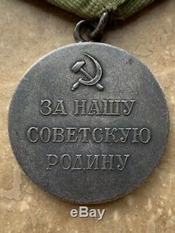 Partisan 1ème Premier Soviet Russie Urss Médaille Original Condition Excellente