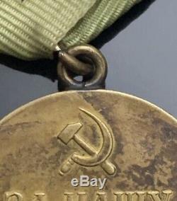 Partisan 2ème Urss Russie Soviétique Deuxième Médaille Original Condition Excellente