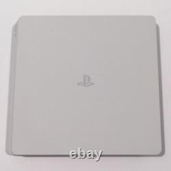 Playstation 4 Glacier Blanc 500gb Cuh-2200ab02 Slim Console Excellent État