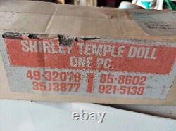 Poupée Shirley Temple originale des années 1970, en excellent état avec boîte