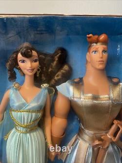 Rare Nouveau! Excellent État! Hercules & Megara Disney Legend Of Love Gift Set