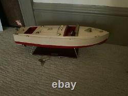Rare Vintage 1930s Lionel Original #43 Runabout Boat Condition De Travail Excellente