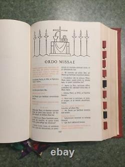 Roman Missal (missale Romanum) 1964, Benziger. Excellente Condition Semblable-nouvelle