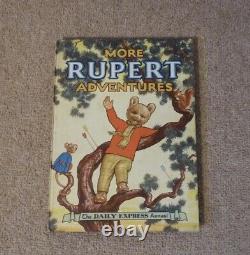 Rupert Bear Annual 1952 Original Excellent État