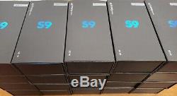 Samsung Galaxy S9 S9 + Box Lot Excellente Condition Gros Originale Boites Vides