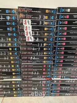 Série TV complète originale Star Trek sur VHS Épisodes 1-79 ! Excellente condition