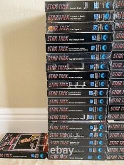 Série TV complète originale Star Trek sur VHS Épisodes 1-79 ! Excellente condition