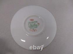 Shelley Lily Of The Valley Miniature Tea Cup & Saucer Excellent État