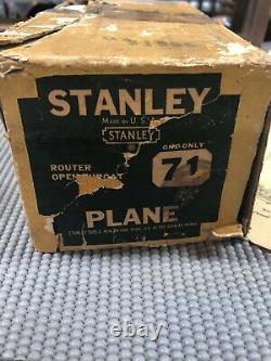 Stanley No 71 Router Plane Excellent Condition Complete Original Box