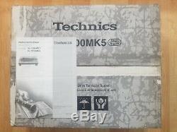Technics Sl-1200 Mk5 Dj Turntable Avec La Boîte Originale En Excellent État