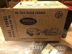 Tonka 524 Dozer Packer Excellent État Dans La Boîte D’origine