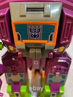 Transformers G1 vintage Scorponok, en excellent état