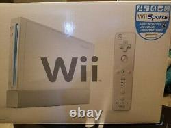 Utilisé Dans D'excellentes Conditions De Travail Nintendo Wii White Console (ntsc)