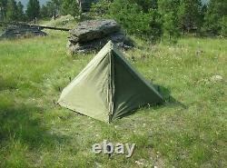 Vietnam War U. S. Army Tente Shelter Complet Original 1961 Excellent État