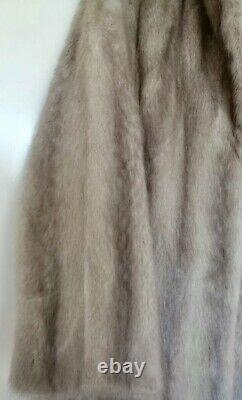 Vintage 1950s Mink Fur Veste Blonde Pastel Palomino Excellent État