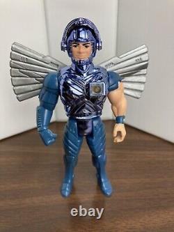 Vintage 1986 Telepix Silverhawks Ultrasonic Steel Will. Conditions Excellentes