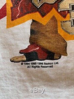 Vintage 90 Tekken 3 Promo Shirt- Excellent État! Jamais Porté