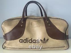 Vintage Adidas 1970s Original Duffel Sports/gym Bag Excellent État