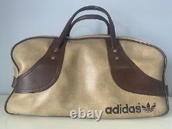 Vintage Adidas 1970s Original Duffel Sports/gym Bag Excellent État