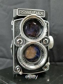 Vintage Camera Original Film Rolleiflex En Excellent État