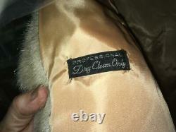 Vintage Elegant Fur Stole Shrug Wrap Cape Sz M-l Excellent État