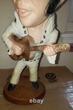 Vintage Elvis Presley Esco Chalkware 17 Statue Excellent État