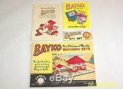 Vintage Original 1957 No1 Bayko Construction Jeu En Excellent Etat Original Box