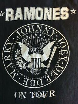 Vintage Original Ramones Tour Chemise Rare Excellent État
