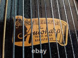 Vintage Oscar Schmidt Autoharp #6110 En Excellent État Avec Boîte D'origine