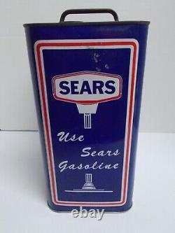 Vintage Sears Tri-pure Motor Oil 1-gal. Peut, Excellent État
