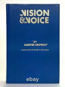 Vision Et La Voix D'aleister Crowley, Impression Originale 1972, Excellent État