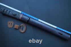 Wakizashi Court-épée Excellente Condition Non Blade De Kyoto Japon 0609b6g
